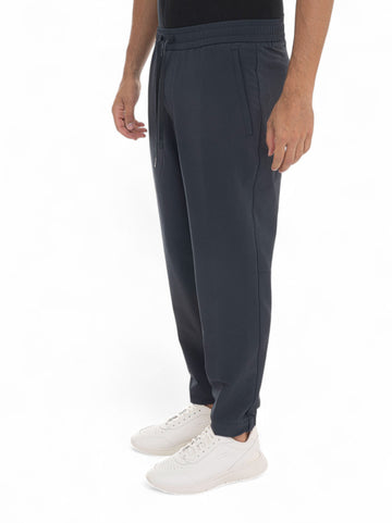 Pantalone modello jogger T-FLEX Blu BOSS Uomo