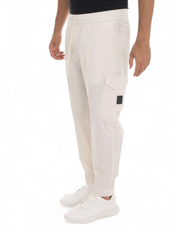 Pantalone cargo T-URBANEX Panna BOSS Uomo