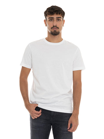 T-shirt girocollo TAUT7 Bianco BOSS Uomo
