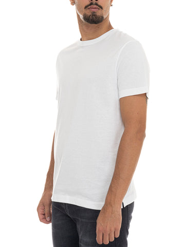 T-shirt girocollo TAUT7 Bianco BOSS Uomo