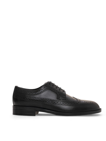 Scarpa in pelle TAYIL-DERB Nero BOSS Uomo