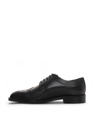 Scarpa in pelle TAYIL-DERB Nero BOSS Uomo
