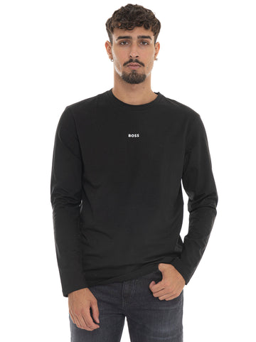 T-shirt TCHARK Nero BOSS Uomo