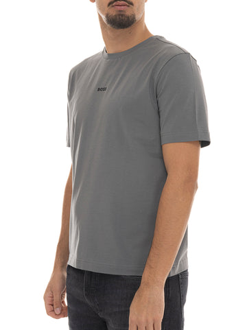BOSS Men's TCHUP Grey T-Shirt