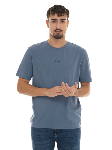 BOSS Men's TCHUP Light Blue T-Shirt