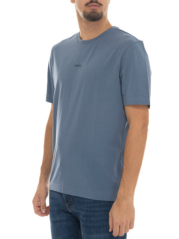 BOSS Men's TCHUP Light Blue T-Shirt