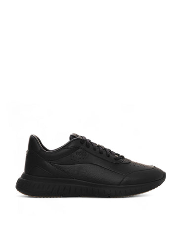 Sneakers in pelle TITANIS-SLON Nero BOSS Uomo