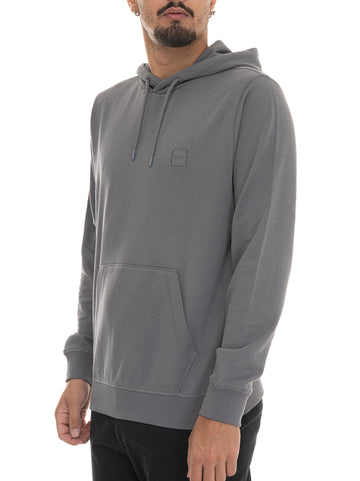 Felpa WETALK Grigio BOSS Uomo