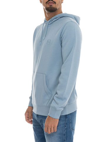 Felpa WETALK Azzurro BOSS Uomo