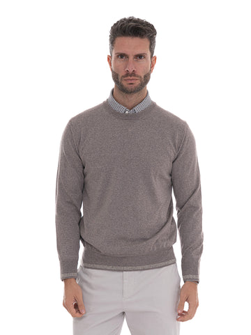 Maglie Beige Canali Uomo