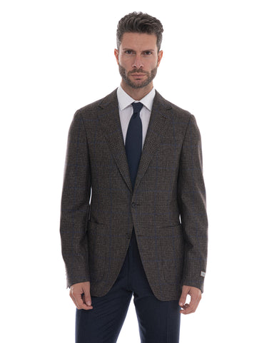 Giacca Marrone Canali Uomo