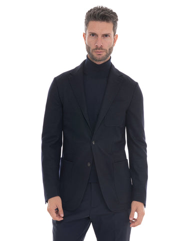 Giacca Blu Canali Uomo
