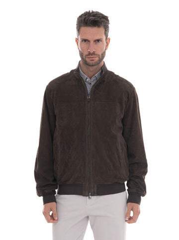 Giubbotti Marrone Canali Uomo
