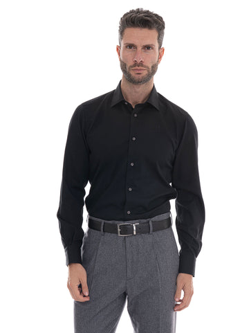 Camicia Nero Carrel Uomo