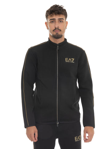 Felpa Nero EA7 Uomo