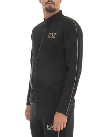 Felpa Nero EA7 Uomo