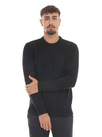 Maglia girocollo Nero EA7 Uomo