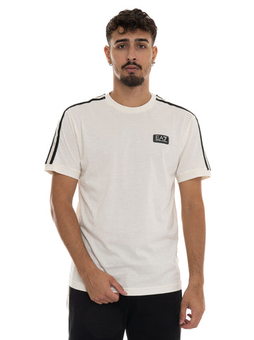 T-shirt Panna EA7 Uomo