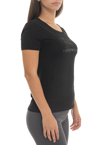 T-shirt Nero EA7 Donna
