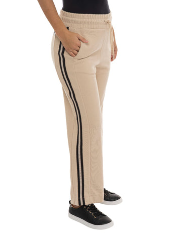Pantaloni Beige-nero EA7 Donna