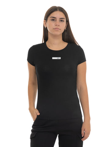 T-shirt Nero EA7 Donna