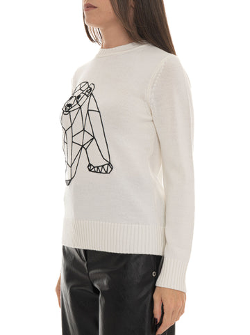 Maglie Bianco-nero EA7 Donna