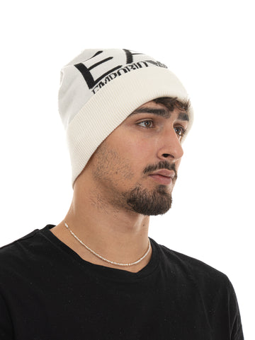Cappello Panna-nero EA7 Uomo