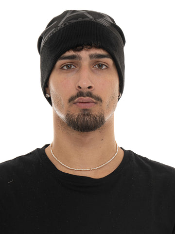 Cappello Nero-grigio EA7 Uomo