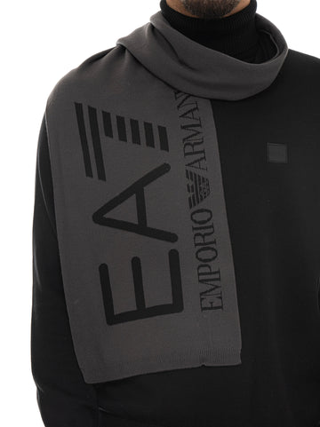 Sciarpe Antracite EA7 Uomo