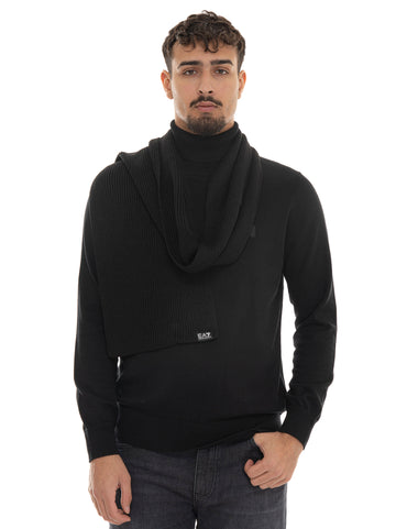 Sciarpe Nero EA7 Uomo