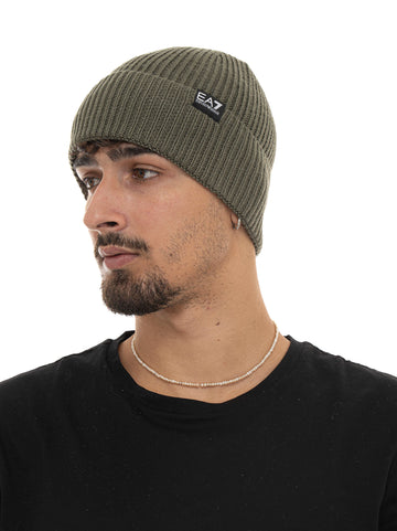 Cappello Verde EA7 Uomo