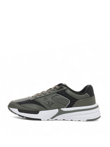 Sneakers Verde militare EA7 Uomo