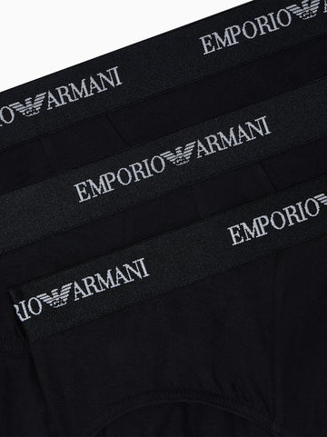 Slip intimo Nero Emporio Armani Uomo
