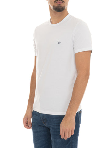 Emporio Armani Men's White Two-Pack T-Shirt