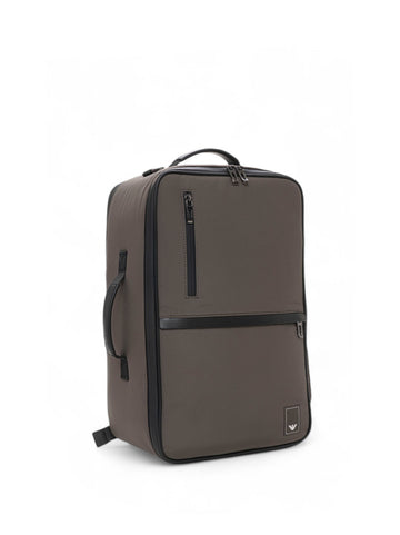 Zaino Travel nylon Fango Emporio Armani Uomo