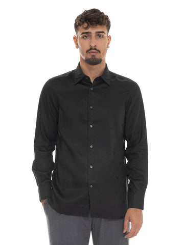 Camicia Nero Emporio Armani Uomo