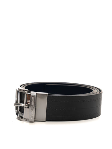 Cintura Nero-blu Emporio Armani Uomo