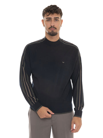 Maglie Blu Emporio Armani Uomo