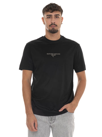 T-shirt Nero Emporio Armani Uomo