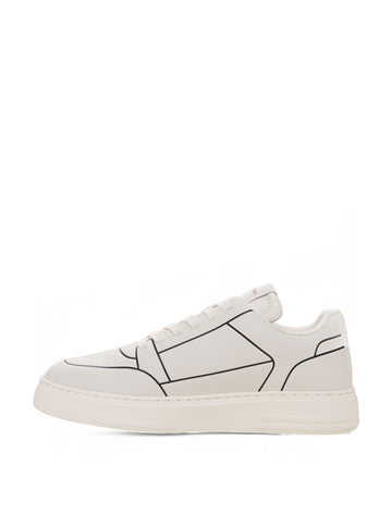 Sneakers Bianco Emporio Armani Uomo