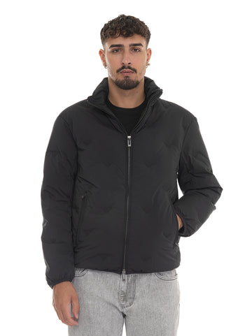 Giubbino Nero Emporio Armani Uomo