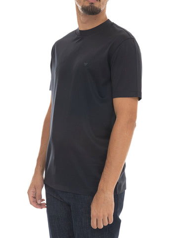 T-shirt Blu Emporio Armani Uomo