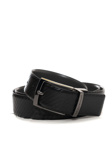 Cintura Nero-grigio Emporio Armani Uomo