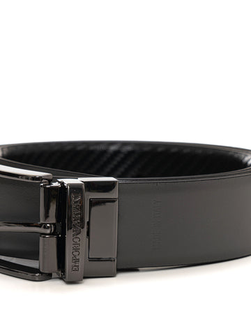Cintura Nero-grigio Emporio Armani Uomo