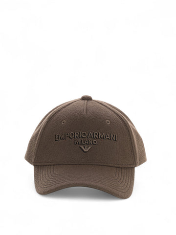 Cappello con visiera Fango Emporio Armani Uomo