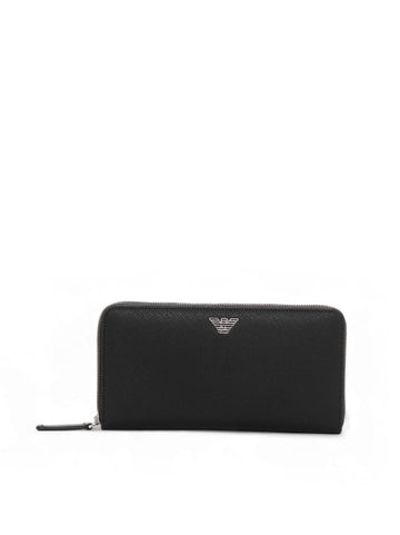 Portafogli Nero Emporio Armani Uomo
