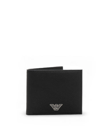 Portafogli Nero Emporio Armani Uomo