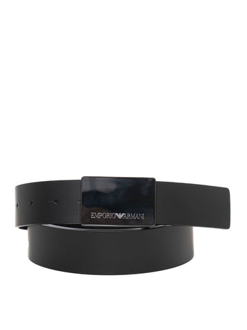 Cintura Nero Emporio Armani Uomo