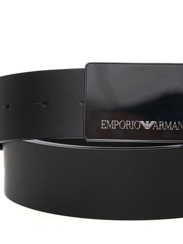 Cintura Nero Emporio Armani Uomo