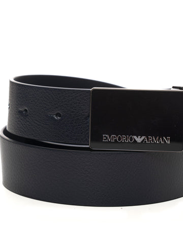 Cintura Blu Emporio Armani Uomo